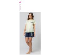 Lotto Pigiama donna in cotone estivo mezza manica LP5241