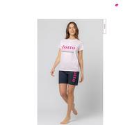 Lotto Pigiama donna in cotone estivo mezza manica LP5245