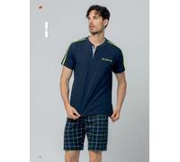Lotto Pigiama Uomo corto in cotone estivo mezza manica LP1239
