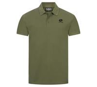 LOTTO Piqué Cotone Uomo Polo Casual Regular Fit Verde Militare Nuovo