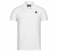 LOTTO Men 1124003 - Polo da Uomo, vestibilità Normale, Colore Bianco Brillante, S, Bianco, S