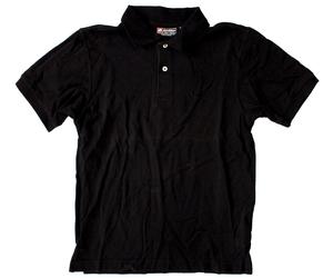 LOTTO Polo Match MC uomo cod. 66019 black 100% cotone 2 bottoni manica corta
