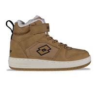 LOTTO Prehna Fur K Unisex Kids, Scarpe da Ginnastica, Wheat Black, 35 EU