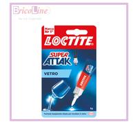LOTTO PZ.12 ADESIVO COLLA LOCTITE SUPER ATTAK VETRO GR.3 HENKEL 2047412