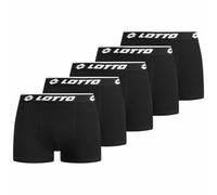 Lotto Retro Uomo Boxer Set da 5 nero MBXY10001REW-BLACK nero XL