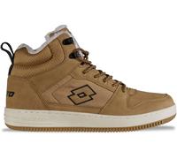 LOTTO PREHNA Fur - Sneaker Unisex, Taglia 46 EU, Colore: Nero, Wheat Black, 46 EU