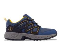 Lotto, Scarpe da Ginnastica Unisex-Adulto, Midblue Yellow, 46 EU
