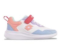 Lotto Scarpe da Ginnastica Unisex Ritmo K, White Lt Blue, 30 EU