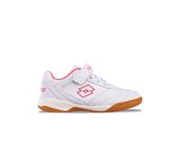 Lotto Scarpe WHIZZER K Bambini Low Top Sneakers 2600120K Bianco/Rosa