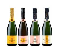 Lotto scoperta Champagne Veuve Clicquot Brut & Rich - 4 bottiglie