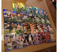 LOTTO SET COMPLETO ALL 27X RARE 104/130 NARUTO SASUKE SAKURA FOX MYTHOS TCG eng