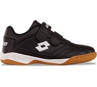 LOTTO Sneaker Unisex per Bambini, Nero Bianco, 32 EU