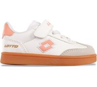 Lotto Sneaker Unisex per Bambini Vintal M, Papaia Bianca, 22 EU