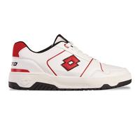 Lotto Sneaker Unisex Boxscore, Bianco Rosso, 36 EU