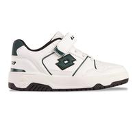 Lotto Sneaker Unisex per Bambini Boxscore K, Bianco Verde, 25 EU