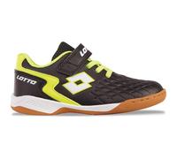 Lotto Sneaker Unisex per Bambini Dasher K, Nero Fr Yellow, 31 EU