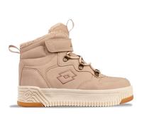 Lotto Sneaker Unisex per Bambini Jalana Fur K, Beige Offwhite, 35 EU