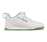 Lotto Sneaker Unisex per Bambini Toco BC K, Bianco Verde, 28 EU