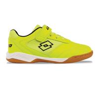 LOTTO Whizzer K, Scarpe da Ginnastica, Fr Yellow Black, 32 EU