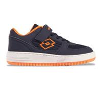 Lotto Sneakers Unisex per Bambini Flugo K, Navy Fr Orange, 31 EU