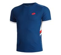Lotto Squadra III Maglietta Uomini - Blu, Rosso, Taglia: M