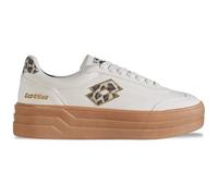 Lotto Stacky An Women, Scarpe da Ginnastica Donna, Bianco Sporco Leo, 42 EU