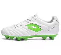 Lotto Stadio 705 FG JR Calcio Bianco All White/Spring Green 1NJ