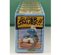 Lotto Stock di 6 Super Puffi Barca Peyo Schleich anni 80 Germany