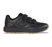 Lotto Straight VL Unisex, Scarpe da Ginnastica Adulto, Nero, 37 EU