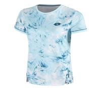 Maglietta da donna Lotto Tech W IV - D2 Tee Spun Sugar Blu S S