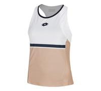 Lotto Tech V Canottiera Donna-Beige in beige, Taglia: XL