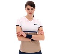 Lotto Tech V Maglietta Donna - Beige, Taglia: XS