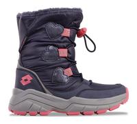 Lotto Traleika Tex K Unisex Kids, Stivali a metà Polpaccio, Navy Rosa, 26 EU