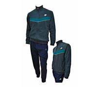 Lotto Tuta Uomo Pile con Zip - Completa Invernale - CASA - Felpata (4012 Antracite, S)