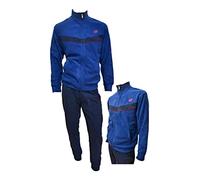 Lotto Tuta Uomo Pile con Zip - Completa Invernale - CASA - Felpata (4012 Jeans, S)