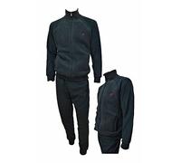 Lotto Tuta Uomo Pile con Zip - Completa Invernale - CASA - Felpata (4014 Antracite, M)