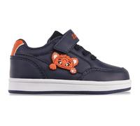 Lotto Unisex Bambini Animol M Sneaker, Navy Arancio, 20 EU
