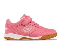 Lotto Whizzer K - Sneaker Unisex per Bambini, Rosa e Bianco, Taglia 40, FR Rosa Bianco, 27 EU