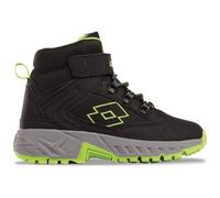 LOTTO Woodlark Mid K, Stivali a metà Polpaccio, Black Fr Green, 33 EU