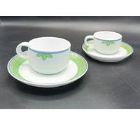 Lotto X24 PZ Set Tazzine Da Caffè O Te Kahala Germany Impilabili C/Piattino