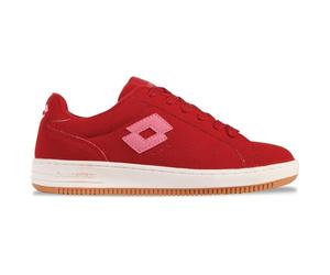 Lotto YARIN MF - Sneaker Unisex, Taglia 41 EU, Red Lt Pink, 41 EU