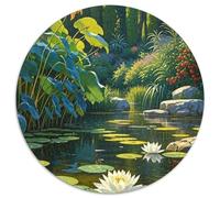 Lotus 1000 Pezzi Puzzle Immagini Vibranti Y Estimulante Per Adulti Juguetes Para Aliviar El Estrés Para Niños 1000pcs (67.5x67.5cm)