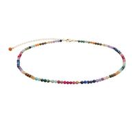 Lotus and Luna Collana da 3 mm, Standard 14''-17'', Ottone, maestro guaritore