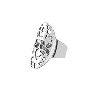 Lotus Anello Donna, Metallo, Bianco, Estándar