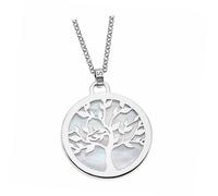 Lotus Argento Albero Della Vita Cerchio Collana LP1821-1/1 925 JLP1821-1-1
