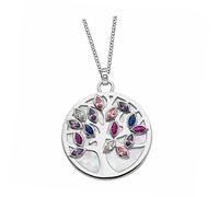 Lotus Argento Albero Della Vita Collana LP1891-1/1 Zirconia 925 JLP1891-1-1