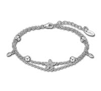 Lotus Argento Bracciale Fiore Sfere 925 Zirconi Esso Ragazza JLP3178-2-1