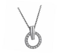 Lotus Argento Cerchio Collana LP1523-1/1 Zirconia Donna 925er JLP1523-1-1