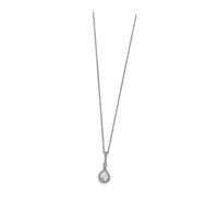 Lotus Argento Gocce Collana Bianco LP1592-1/1 Zirconia 925 Argento JLP1592-1-1