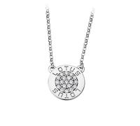 Lotus Argento Rotondo Collana Bianco LP1252-1/1 Zirconia 925 Argento JLP1252-1-1